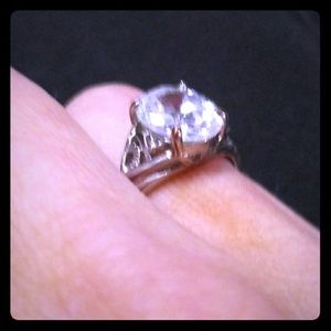 3 Karat Genuine Swarovski Ring